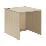 Jemini Reception Modular Straight Desk Unit 800x800x740mm Maple KF840166