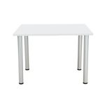 Jemini Rectangular Meeting Table 1200x800x730mm White KF840185