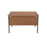 Serrion Rectangular Goal Post Desk 1200x800x730mm Ellmau Beech KF882387