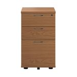 First 3 Drawer Under Desk Pedestal 404x500x690mm Nova Oak KF90260