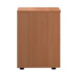 First 3 Drawer Under Desk Pedestal 404x500x690mm Beech KF90261