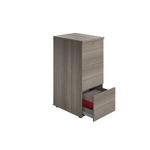 Jemini 3 Drawer Filing Cabinet 464x600x1030mm Grey Oak KF90465