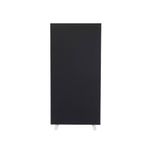 Jemini Floor Standing Screen 1200x25x1800mm Black KF90493