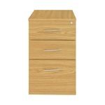 Avior Executive Under Desk Pedestal 435x565x700mm Nova Oak KF90613