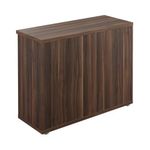 Avior Executive Bookcase 1005x404x800mm Dark Walnut KF90614