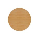 Jemini Round Meeting Table 1100x1100x730mm Beech KF90685