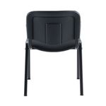 First Ultra Multipurpose Stacking Chair 532x585x805mm Charcoal KF98505