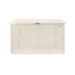 Safestor Ripon Lift-Up Lid Metal Garden Shed Ivory SFSC004-316