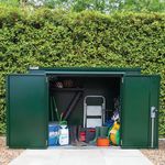 Safestor Richmond Metal Garden Shed Fir Green SFSC016-318