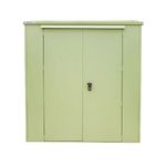 Safestor Harrogate Metal Garden Potting Shed Lakeland Light Green SFSC017-319