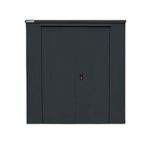 Safestor Harrogate Metal Garden Potting Shed Dark Grey SFSC017-315