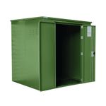Safestor Ryedale Metal Storage Unit Lakeland Light Green SFSC018-319