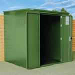 Safestor Ryedale Metal Storage Unit Lakeland Light Green SFSC018-319