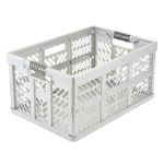 Keeeper Ultra Tough Ben Folding Crate 45 Litre Silver 10297