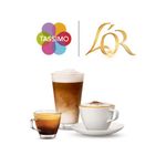Tassimo LOr Espresso Latte Macchiato Caramel Coffee Pods (Pack of 40) FOTAS047