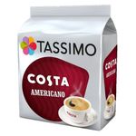 Tassimo Costa Americano Coffee 144g Capsules (5 Packs of 16) 4031506