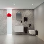 Katrin Folded Hand Towel M Dispenser Black 77434