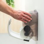 Katrin System Toilet Roll Dispenser with Core Catcher White 77465