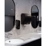 Katrin Plastic Dispenser For System Paper Towel Roll Black 82070