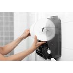 Katrin Plastic Dispenser for System Paper Towel Roll White 82094