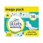 Lil-Lets Sanitary Maternity Ultra 12 Pads Pack of 3 94MATU12