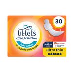 Lil-Lets Sanitary Extra Protection Ultra 10 Pads Pack of 3 94EPU10SRP
