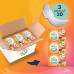 Lil-Lets Sanitary Extra Protection Ultra 10 Pads Pack of 3 94EPU10SRP