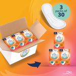 Lil-Lets Sanitary Extra Protection 30 Liners Pack of 3 96EPPL30SRP