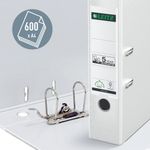 Leitz 180 Lever Arch File Poly 80mm A4 White (Pack of 10) 10101001