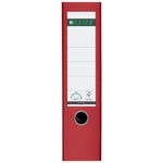 Leitz 180 Lever Arch File Poly 80mm A4 Red (Pack of 10) 10101025