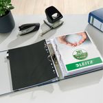 Leitz 180 Lever Arch File Poly 80mm A4 Blue (Pack of 10) 10101035