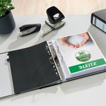 Leitz 180 Lever Arch File Poly 80mm A4 Grey (Pack of 10) 10101085