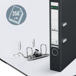 Leitz 180 Lever Arch File Poly 50mm A4 Black (Pack of 10) 10151095