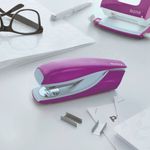 Leitz NeXXt WOW Metal Office Stapler 30 sheets Purple 55021062