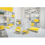 Leitz NeXXt WOW Metal Office Hole Punch 30 sheets Yellow 50081016