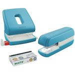 Leitz Cosy Hole Punch 30 Sheets Calm Blue 50040061