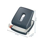 Leitz Cosy Hole Punch 30 Sheets Velvet Grey 50040089