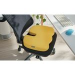 Leitz Ergo Cosy Seat Cushion 355x455x75mm Warm Yellow 52840019