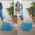 Leitz Ergo Cosy Desk Footrest Calm Blue - 53710061