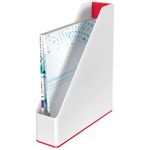 Leitz WOW Magazine File Duo Colour White/Red 53621026