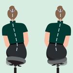 Leitz Ergo Active Wobble Stool with Easy Roll Castor Wheels 65770095