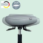 Leitz Ergo Active Wobble Stool with Easy Roll Castor Wheels 65770095