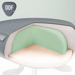 Leitz Ergo Active Wobble Stool with Easy Roll Castor Wheels 65770095