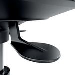 Leitz Ergo Active Wobble Stool with Easy Roll Castor Wheels 65770095