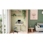 Leitz Ergo Active Wobble Stool with Easy Roll Castor Wheels 65770095