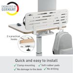 Leitz Ergo Pegboard Desk Organiser with Laptop Holder 65490000