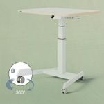 Leitz Castor Wheels for Ergo Small Electric Sit Standing Desk 53740085