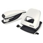 Leitz NeXXt WOW Metal Office Hole Punch Pearl White 50081001