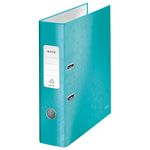 Leitz Wow 180 Lever Arch File 80mm A4 Ice Blue (Pack of 10) 10050051