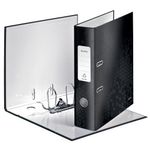 Leitz 180 WOW Lever Arch File A4 80mm Black (10 Pack) 10050095